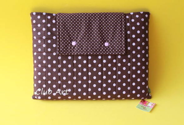 Capa p/ notebook - morango com chocolate