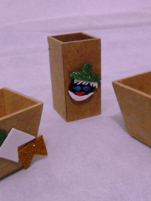 Mini cachepô - festa junina