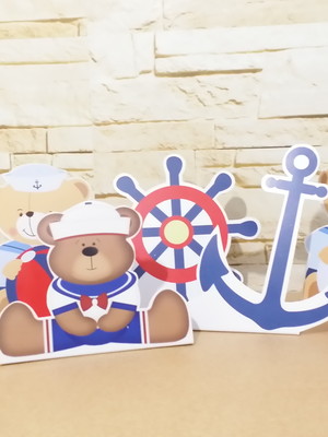 Display de mesa urso marinheiro