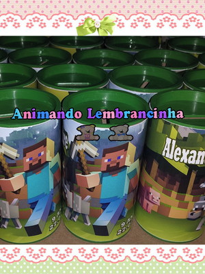 10 cofrinhos personalizado dpa