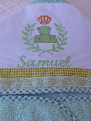 Toalha com capuz