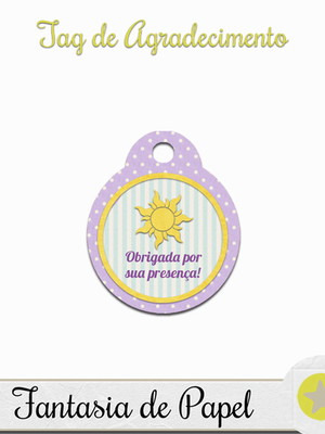Tag de agradecimento enrolados ii
