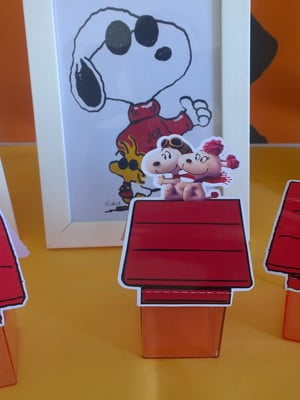 Caixinha acrilica snoopy
