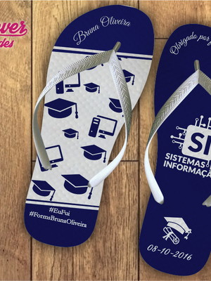 Chinelo formatura sistema de informacao