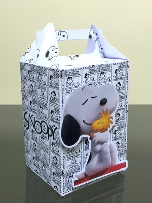 Caixa maletinha snoopy