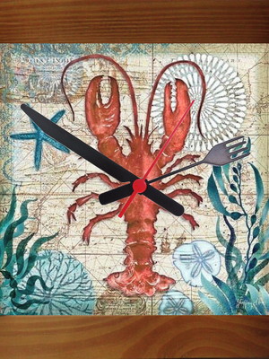 Relógio decor - oceano - 06