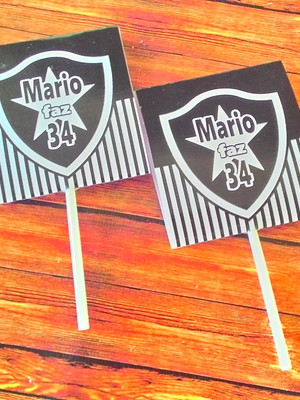 Pirulitos personalizados futebol