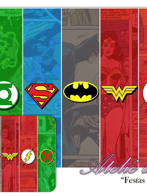 Jogo americano - liga da justiça