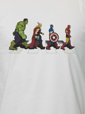 Camiseta the avengers - abbey road