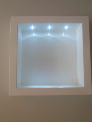 Nicho quadrado m com led