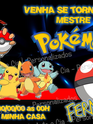 Convite pokemon