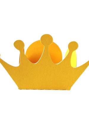 Forminha coroa pequeno príncipe