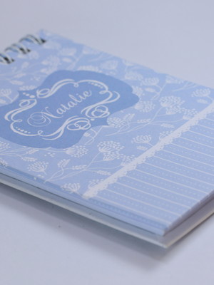 Bloquinhos personalizados (capa dura)