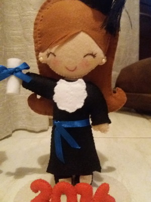 Bonequinha formanda