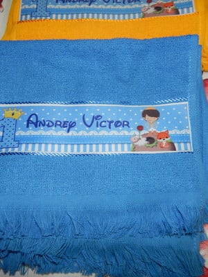 Toalhinhas personalizadas