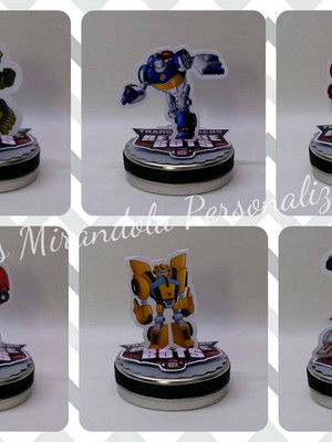 Latinha totem transformers rescue bots