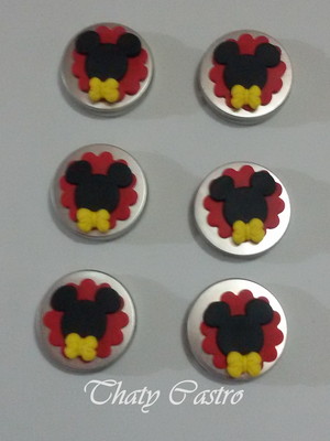 Lembrancinha mickey na latinha