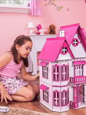 Casinha de boneca polly mirian sonhos - darama