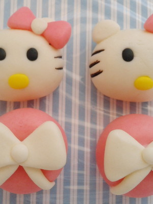 Hello kitty - doces modelados