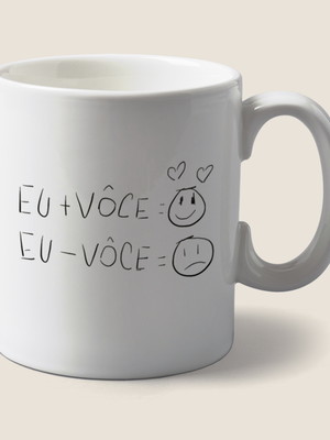 Caneca eu + você