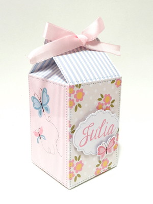 Caixa milk jardim