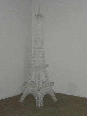 Torre eiffel acrílico 60 cm 3d