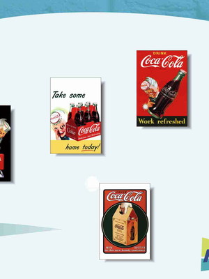 Kit com 5 imãs coca cola frete gratis
