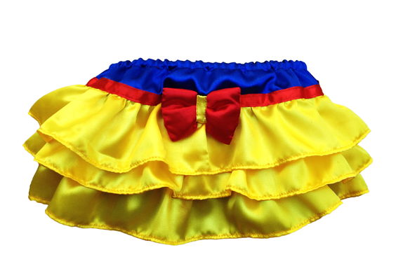 Bunda rica / tapa fralda branca de neve