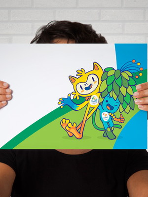 Quadro tom e vinícius / rio 2016