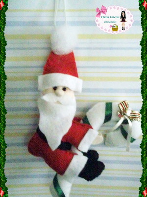 Enfeite papai noel