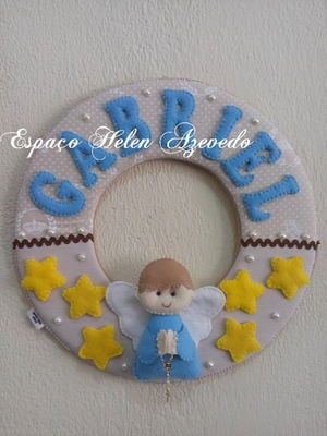 Guirlanda anjo gabriel