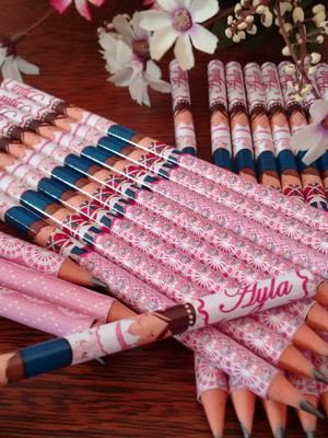 Lápis personalizado bailarina