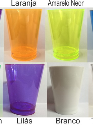 Copo shot personalizado 60 ml r$ 1,30