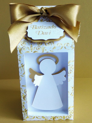 Caixa milk com visor anjo