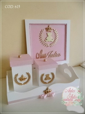 Kit higiene com quadro