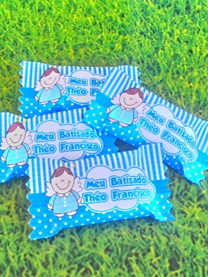 Balas personalizadas batizado