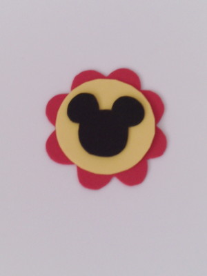 Aplique mickey mouse
