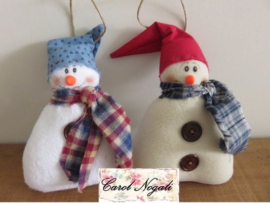 Boneco de neve para árvore