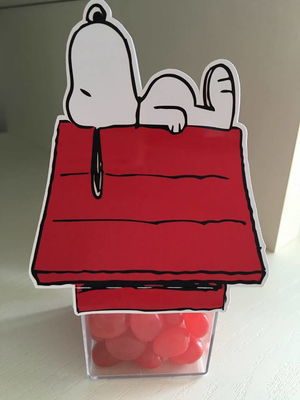 Recorte - aplique casa do snoopy