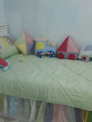 Kit cama colorido