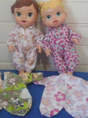 Roupas p baby alive macaquinho comprido