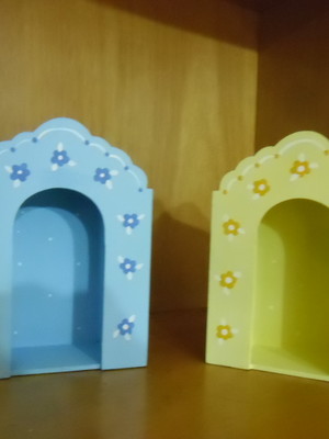 Oratório com florzinhas