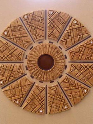 Quadro circulo abstrato