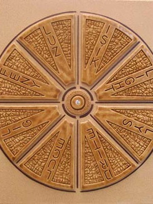 Quadro circulo luz