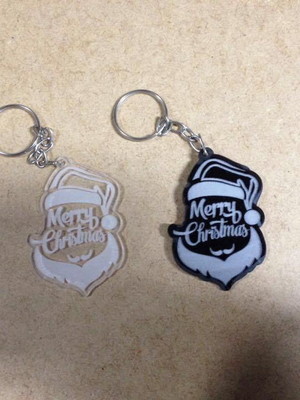 Chaveiro merry christmas acrílico