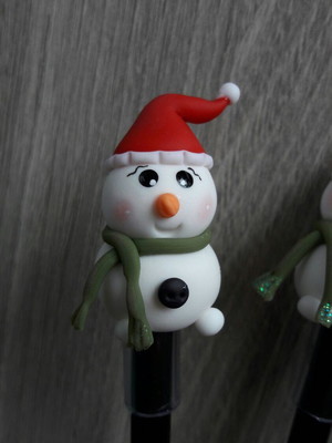 Lápis boneco de neve