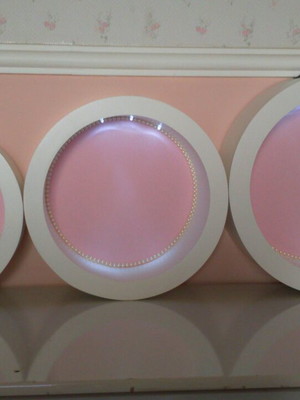 Trio de nicho redondo com led