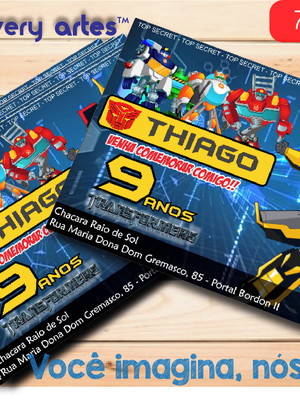 Convite transformers rescue bots