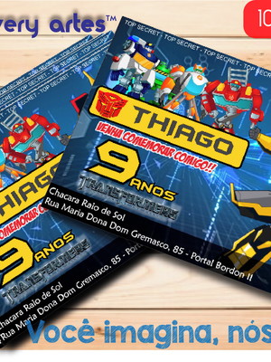 Convite transformers rescue bots