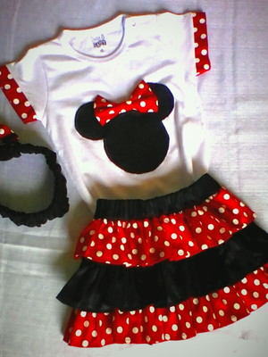 Conjunto saia tutu